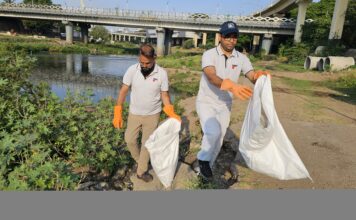 Fleetguard Filters Private Limited Conducts River Cleaning Drive at Vruddheshwar Siddheshwar Ghat in Pune