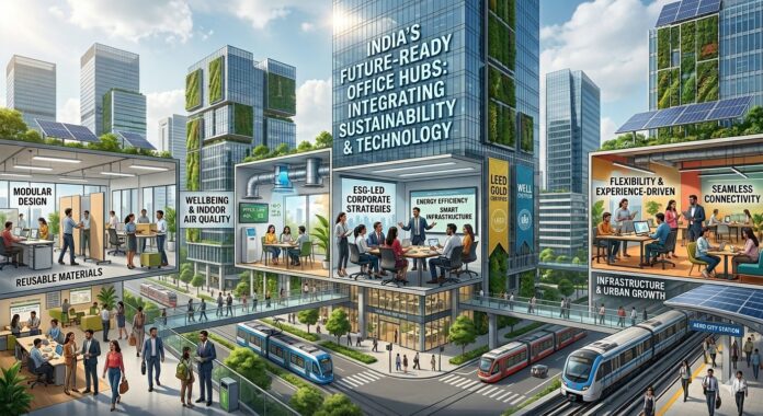 India's Future-Ready Office Hubs- Integrating Sustainability & Technology