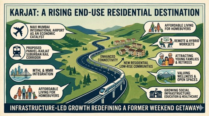 Karjat- A rising end-use residential destination