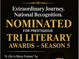Khazi Altaf Hussain’s “A Life in Many Frames” Honoured with TRI Literary Awards – Season 5 Nomination