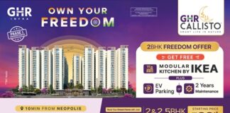 GHR Infra Launches ‘2BHK Freedom Offer’ at GHR Callisto